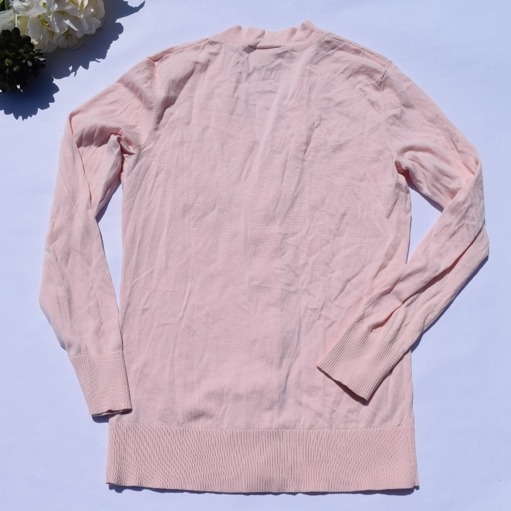 Tory Burch Oversized Cardigan with Logo Buttons - Picture 7 of 8
